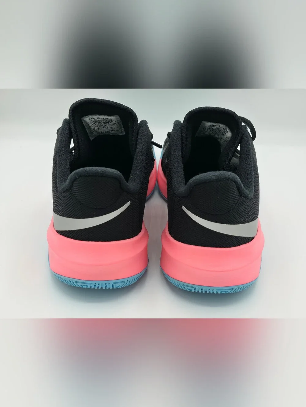 Women's Nike Zoom Hypercourt Black Pink Blue Sneakers